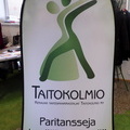 Pop-up banneri 1000x2000 mm Taitokolmio