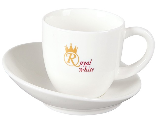 "Café"-espressokupin aluslautanen