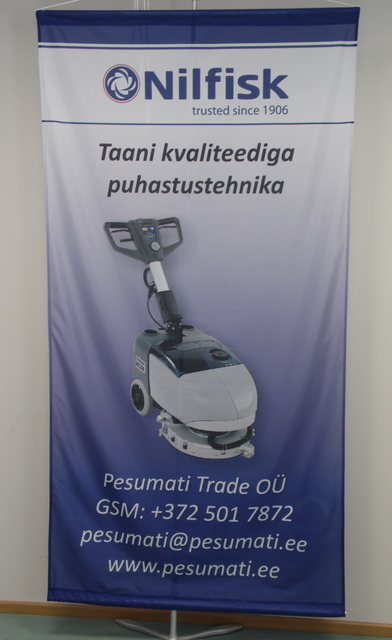 Banderolli lippuneuloksesta Pesumati