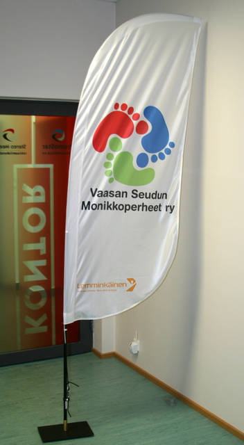 Beachflag Vaasan Seudun Monikkoperheet