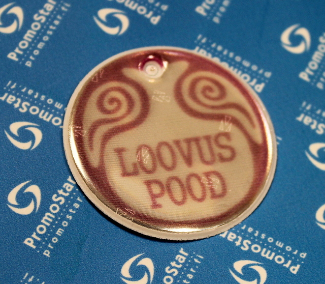 Heijastin logolla Loovus Pood