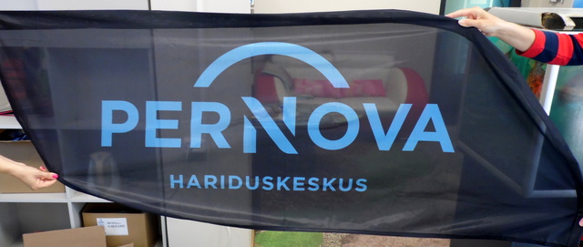 Beach flag Pernova Hariduskeskus