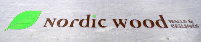 Pleksilasikyltti Nordic Wood